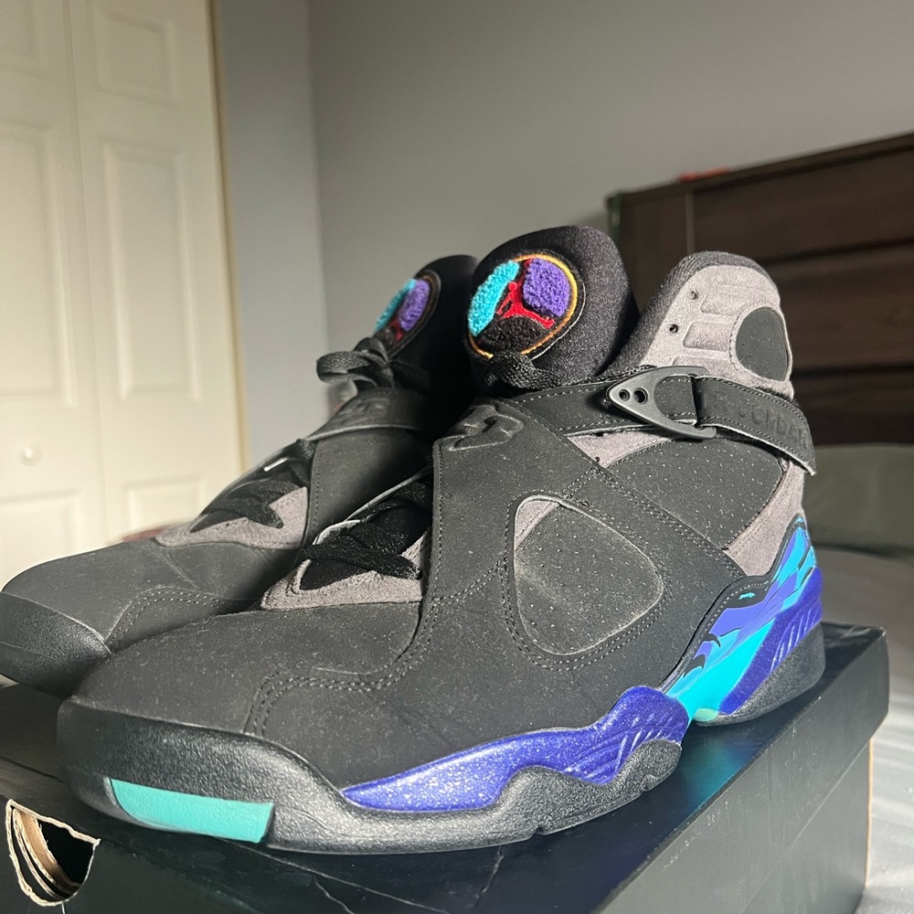 Jordan 8 aqua size 12